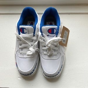Champion white logo sneaker- NEW W TAGS- women size 6.5